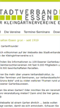 Mobile Screenshot of kleingaerten-essen.de